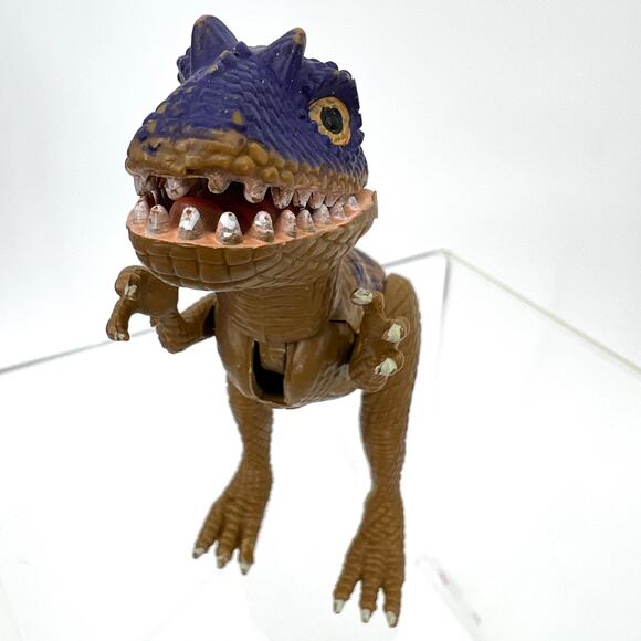 Vintage 2001 K&M Toy Play Dinosaurs Lot of 4 - Picture 8 of 13